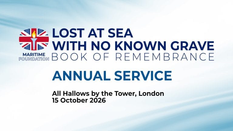 Lost at Sea with no Known Grave Annual Service 2026